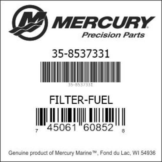 FUEL FILTER 8537331