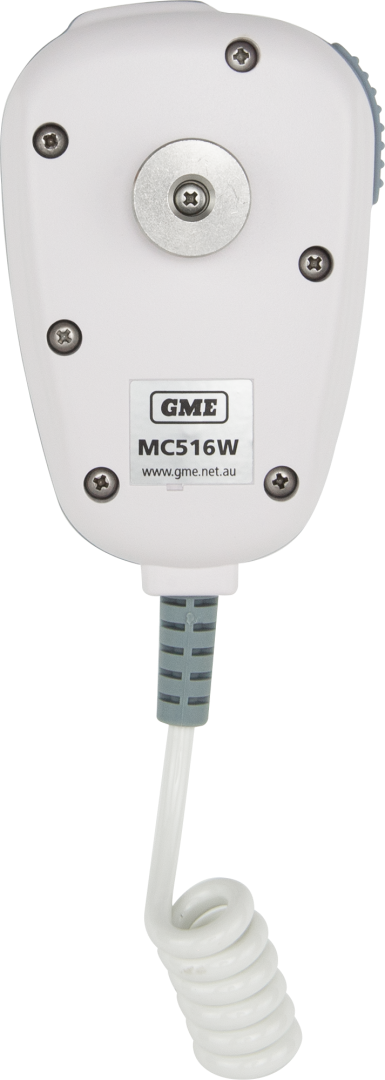 MICROPHONE - SUIT GX600D VHF  - WHITE MC516W