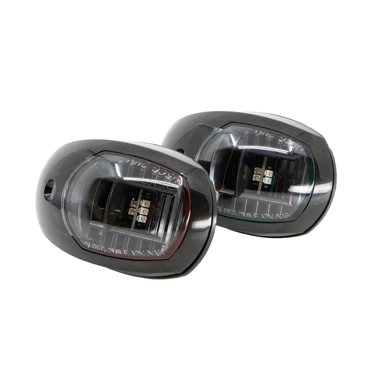 BLA CONTOUR LED SIDELIGHT NAVIGATION LIGHT BLACK 121038