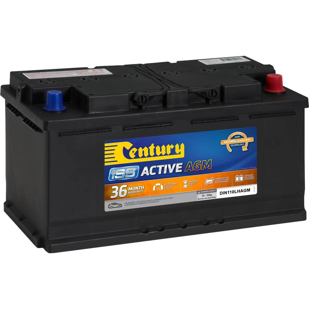 DIN110LHAGM CENTURY ISS BATTERY 106128 DIN110LHAGM
