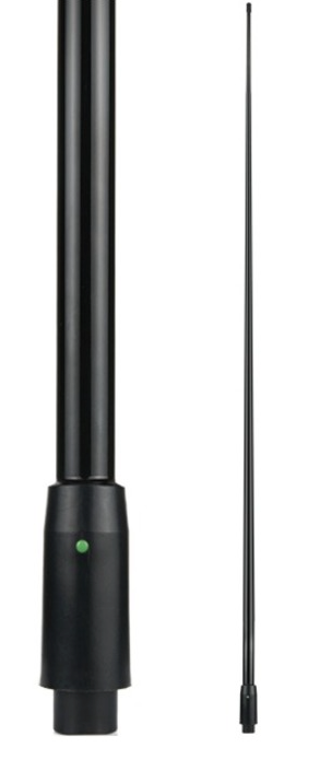 VHF DETACHABLE ANTENNA WHIP 2.4M BLACK *AW368VB