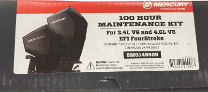 EFI 4 STROKE 100 HR SERIVCE KIT V6 & V8 4S 8M0149929 MERCURY