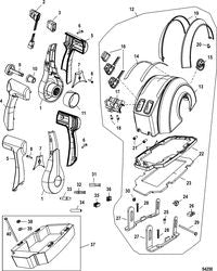 BASE ASSEMBLY DUAL REMOTE CONTROL 8M0087188