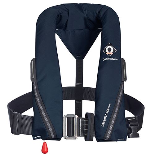 CREWFIT 165N SPORT AUTOMATIC LIFEJACKET HARNESS – NAVY BLUE 9715NBA