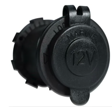 ROUND DC 12V SOCKET 20A EA-DCS-01B