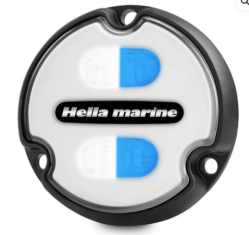 APELO A1 – 1800 LUMEN UNDERWATER LIGHT WHITE LENS, BLUE/WHT COLOUR 2LT016145012