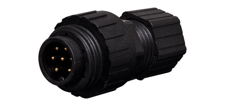 7 PIN 8A SCREW-ON MALE LINE IP67 WATERPROOF P9768