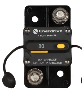 SURFACE MOUNT RESETTABLE BREAKER 80AMP 38 STUD EN-RCB80