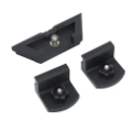 STARLINK MINI BLACK FLAT ROOF RACK MOUNT 4X4 LAB STARLINK MINI BLACK FLAT ROOF RACK
