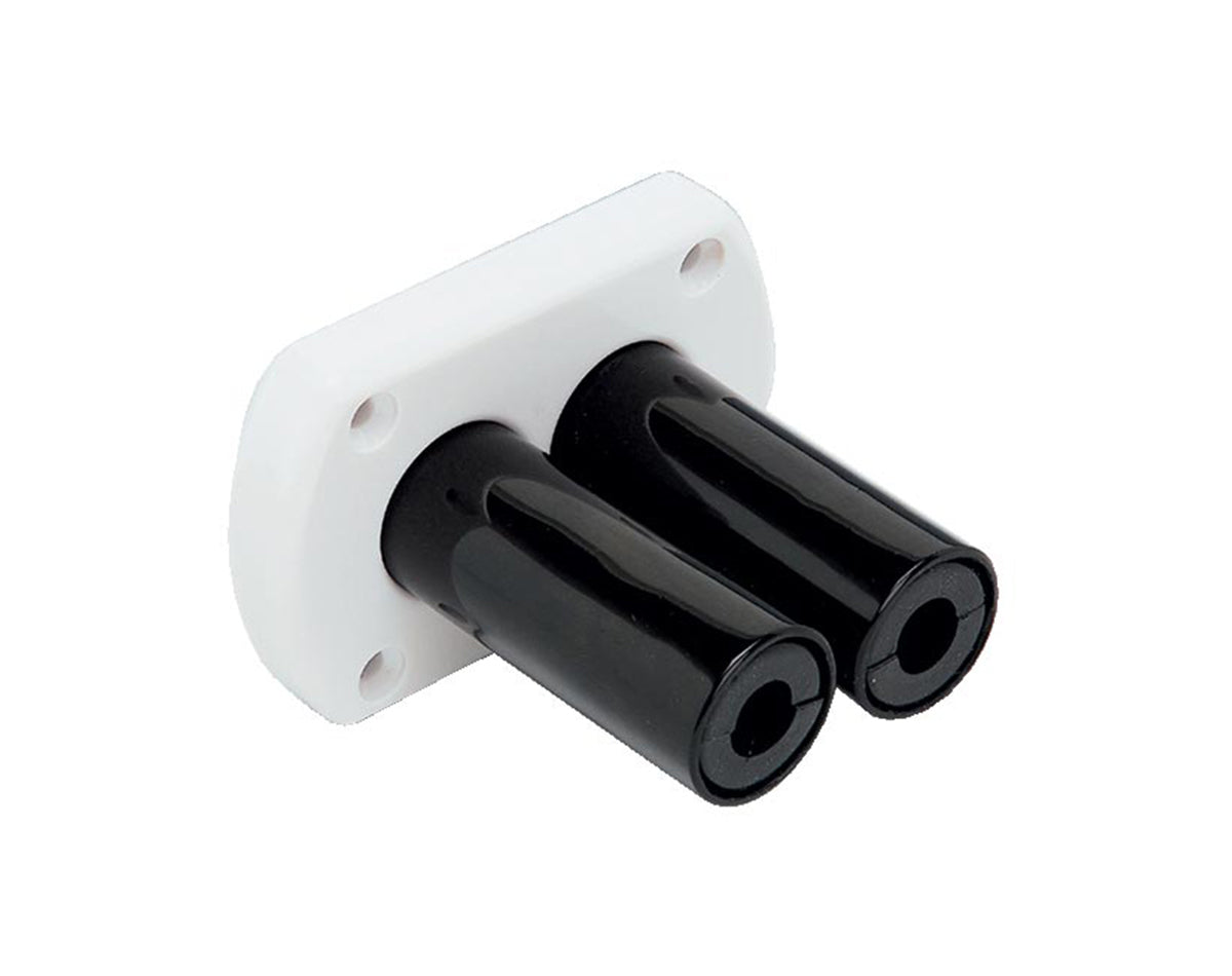 BULKHEAD R8W THRU HULL KIT - WHITE FLANGE U41300