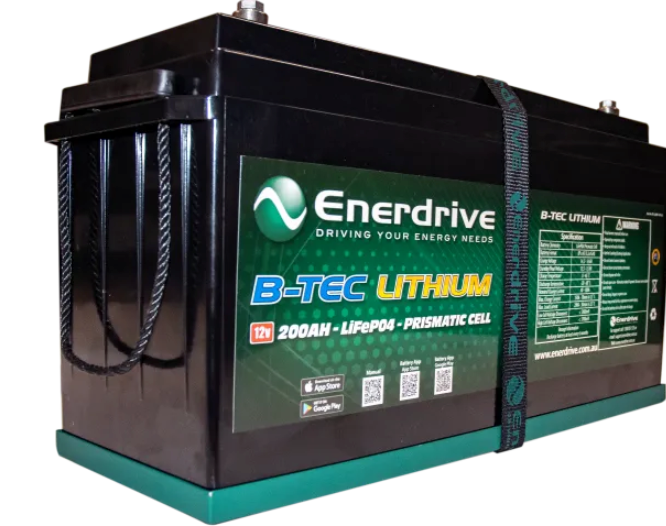 B-TEC 200AMP / 12V LIFEPO4 BATTERY BT GEN2 EPL-200BT-12V-G2
