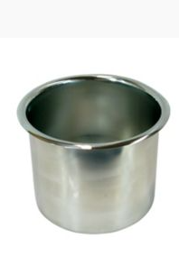MARINE TOWN RECESSED DRINK HOLDER S/STEEL 110MM 194107