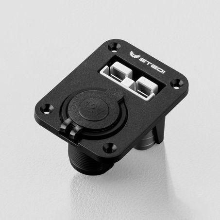 STEDI ANDERSON PLUG & CIGARETTE SOCKET FLUSH MOUNT AND-CIG-FLSH