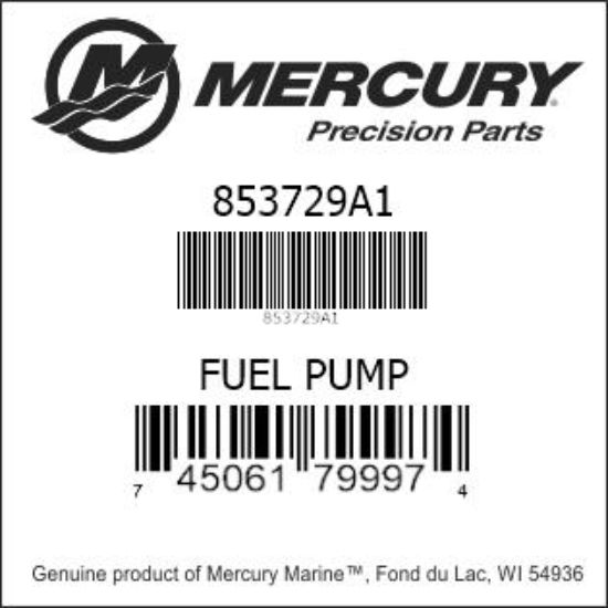 FUEL PUMP 853729A1