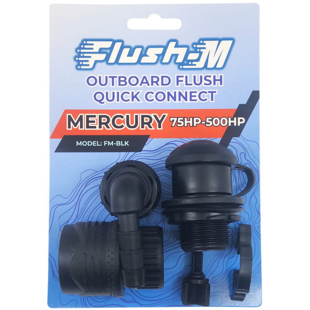 MERCURY QUICK FLUSHING PLUG SOLUTION 22-888958001 FLU-FM-BLK