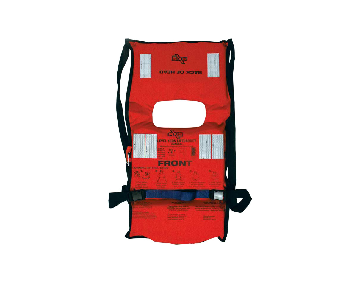 COASTAL PFD LEVEL 150 LIFE JACKET - ADULT 40KG+ JPW7400