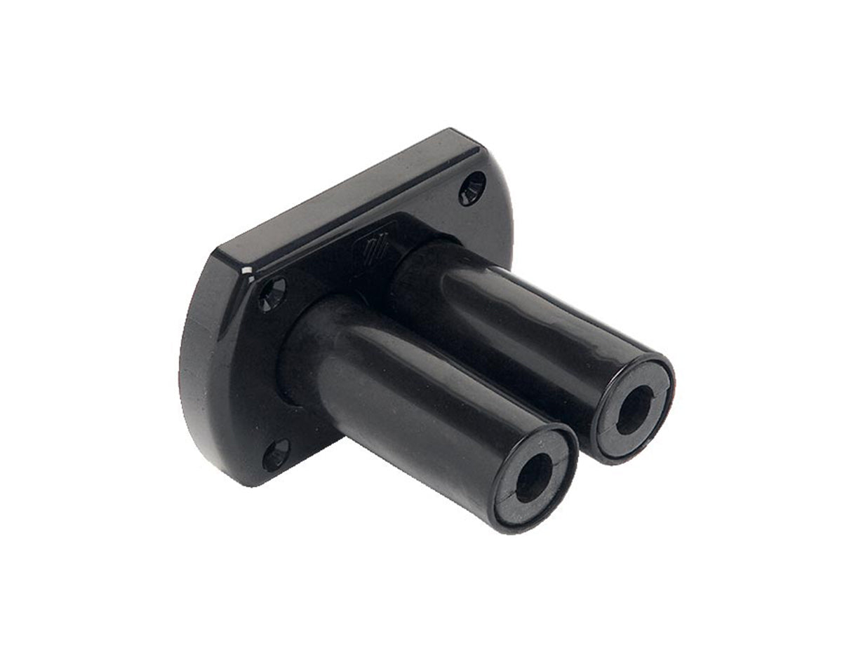 BULKHEAD R8B THRU HULL KIT - BLACK FLANGE U41299