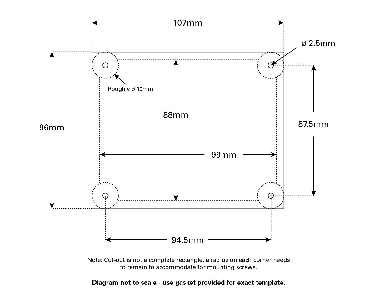 WATER RESISTANT WAVE SWITCH PANEL 5 GANG WITH CIG SOCKET & LED INDICATORS JPW12967