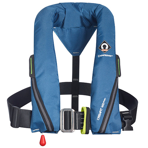 CREWFIT 165N SPORT AUTOMATIC LIFEJACKET HARNESS - BLUE 9715BA-AUS