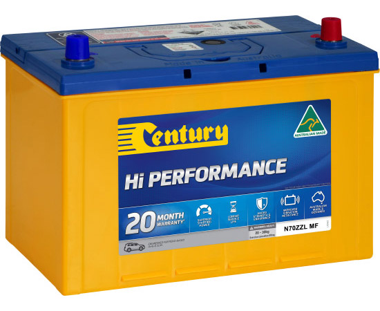 4WD & SUV BATTERIES CENTURY 123121 N70ZZL MF
