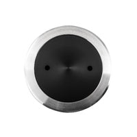 ALUMINIUM WELD-ON DECK PLATE WITH ACETAL LID 8 INCH BLACK JPW5205