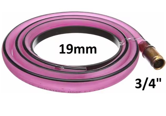 3/4 INCH 19MM X 2M COPPER JIGGLER JIGGLE SIPHON PUMP PVC HOSE FUEL TRANSFER PIPE JIGGLE SIPHON