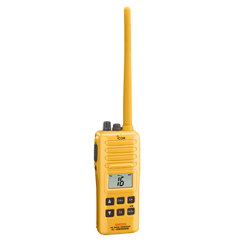 GMDSS SURVIVAL CRAFT HANDHELD VHF IC-GM1600E