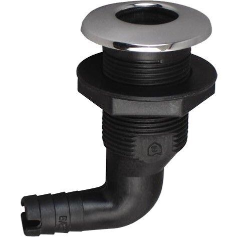 90DEG NYLON SKIN FITTING SS CAP 19MM (3/4'') JPW1837