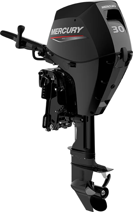 Mercury 30HP Manual Start Tiller Gas Assist Trim EFI FourStroke Outboard
