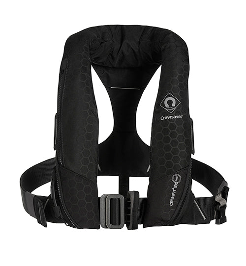 CREWFIT+ 180N PRO - AUTOMATIC LIFEJACKET WITH HARNESS 9035BKAP