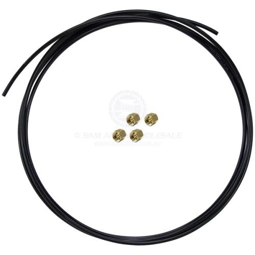 HOSE KIT HYDRAULIC SEMI RIGID 3/8IN OD INCL NUTS & OLIVES 15.0M 84184