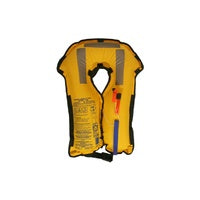 OCEAN 150 AUTO INFLATABLE LIFE JACKET - GREY/RED JPW7481