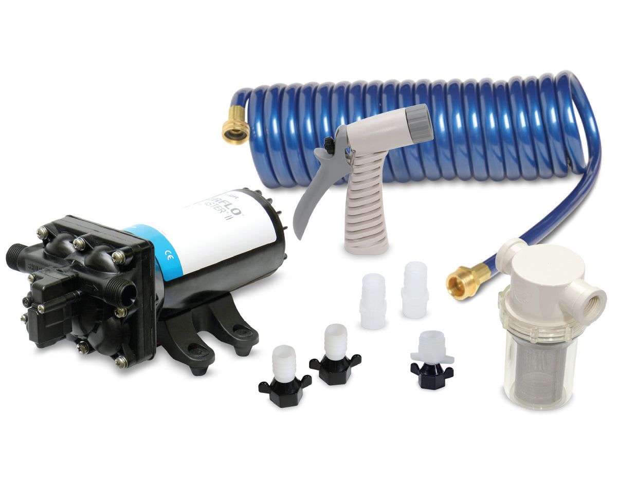 SHURFLO PRO BLASTER II WASHDOWN KIT ULTIMATE 5GPM 12V JPW3549