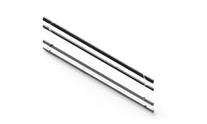 MO19 BEZELS,SILVER & BLACK,2PCS EACH 000-11621-001