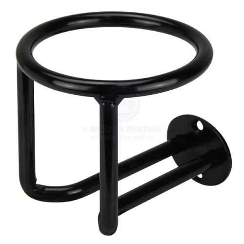 DRINK HOLDER SS90MM ID BLACK 37466
