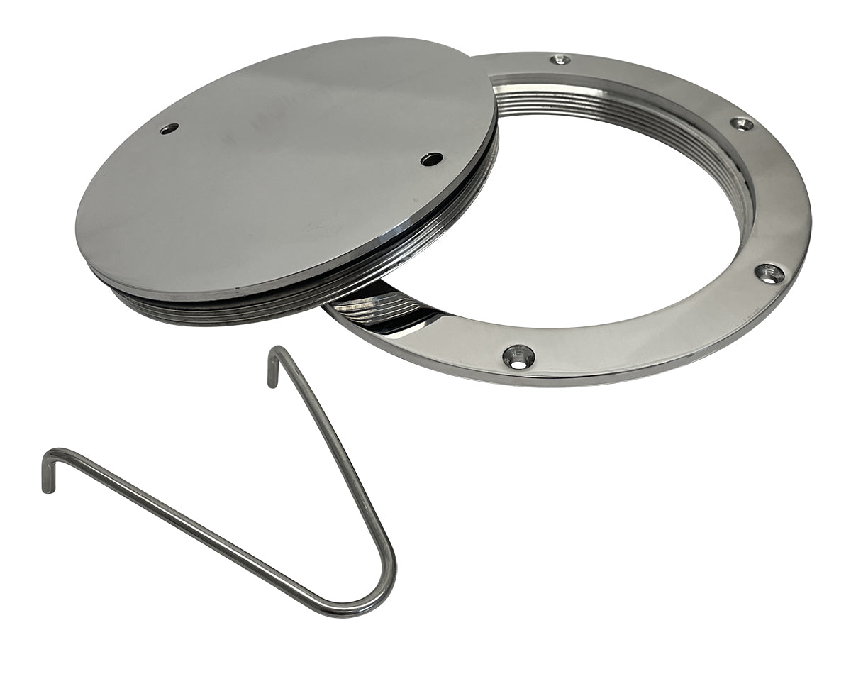 DECK PLATE STAINLESS STEEL WITH KEY 100MM (4 INCH) JPW19100
