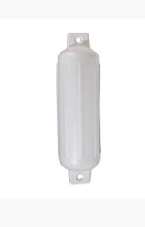 BLA MOULDED INFLATABLE FENDER WHITE 145MM X 510MM 141674