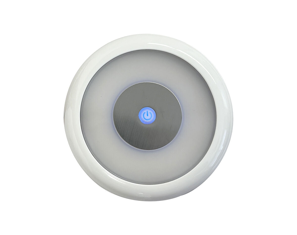 ROUND LED CABIN LIGHT WITH DIMMABLE TOUCH SWITCH 130MM JPW11963