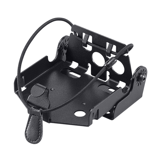 SUITABLE FOR ICOM VEHICLE CHARGER BRACKET. MB130