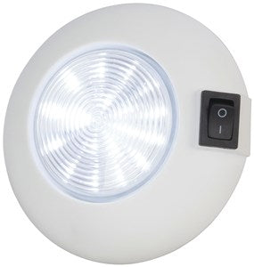 LIGHT DOME LED 100MM WHT TLA250