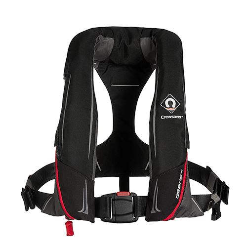 CREWFIT 180N PRO 180 MANUAL LIFEJACKET - RED/BLACK 9720BRM