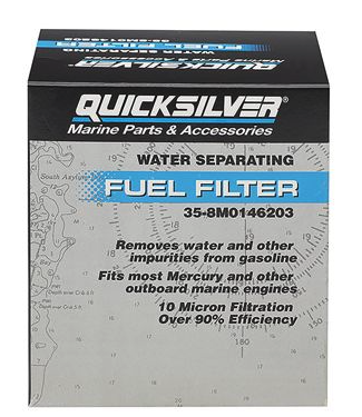 QUICKSILVER FUEL/WATER SEPARATING FILTER 8M0146203 MERCURY