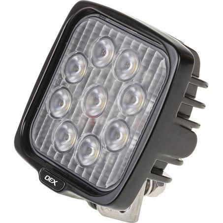 9LED WORKLIGHT 10 - 32V SQUARE LLX08205