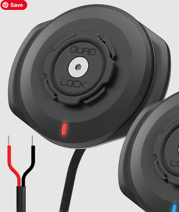 QUAD LOCK® WATERPROOF WIRELESS CHARGING HEAD - 12V-24V - V2 QLH-HW-WCH-2