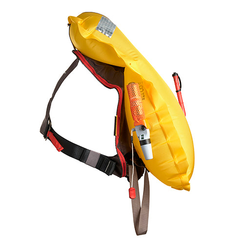 CREWFIT 180N PRO 180 AUTOMATIC LIFEJACKET - RED/BLACK 9720BRA