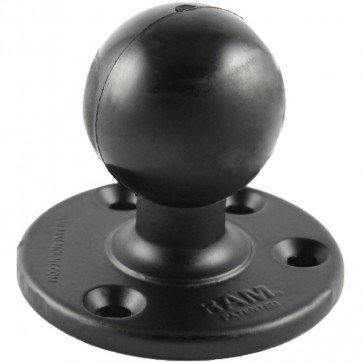 55MM BALL ON ROUND PLATE D SIZE BALL 2.25 RAM-D-202U 109326
