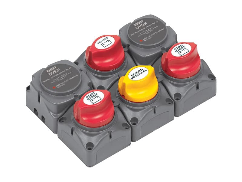 BEP BATTERY SWITCH CLUSTER 2 ENGINE 3 BANK DVSR 113688