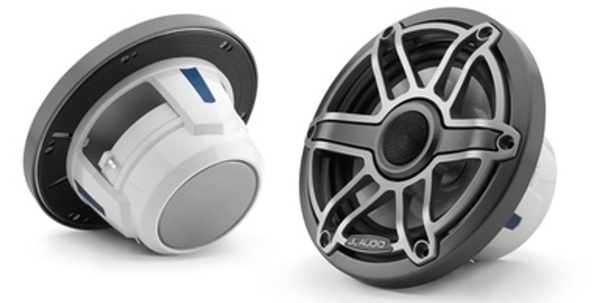 M6-880X-S-GMTI 8.8" MARINE SPEAKERS  GRAY METALLIC 010-03079-00