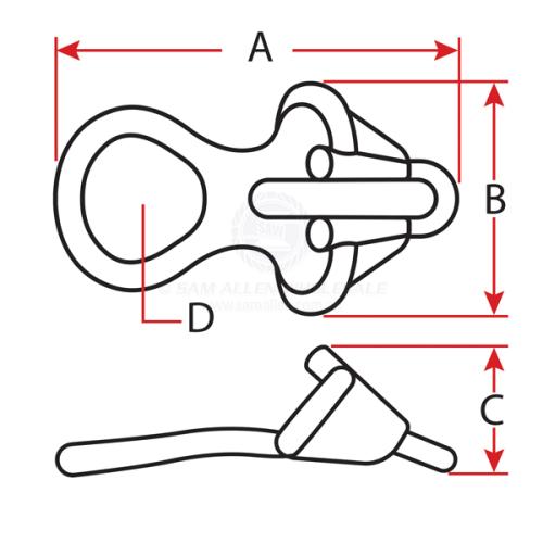 CHAIN CLAW G316 SS CAST SUIT 6-8MM 26504