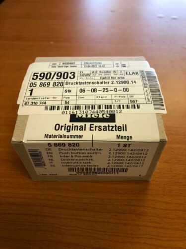 PUSH BUTTON SWITCH 5869820